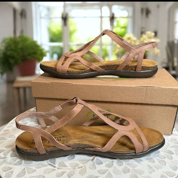 NEW Naot Dorith Supportive Leather Strappy Sandals Flats Women’s Size 42 US 11 - Picture 10 of 14